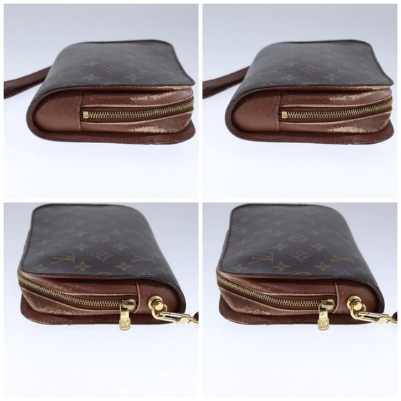 LOUIS VUITTON Monogram Orsay Clutch Bag M51790 LV Auth 108025 - Picture 16 of 16